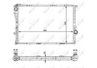 Radiator, engine cooling