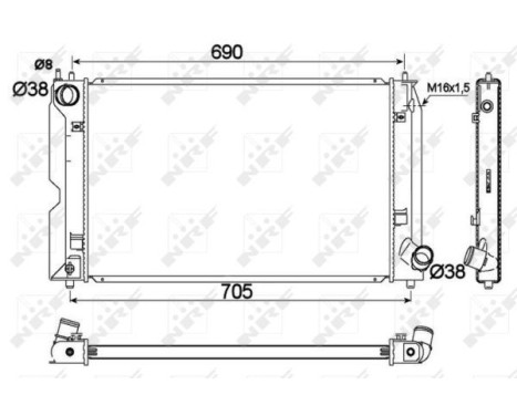 Radiator, engine cooling, Image 5