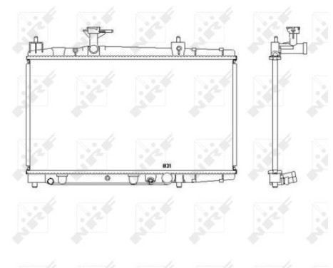 Radiator, engine cooling, Image 5
