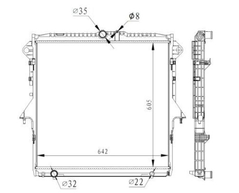 Radiator, engine cooling, Image 4