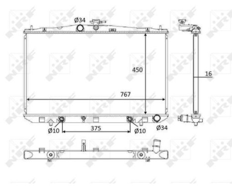 Radiator, engine cooling, Image 4