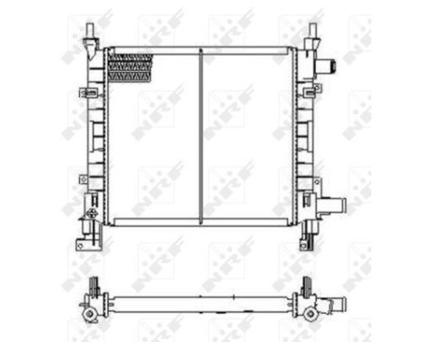 Radiator, engine cooling, Image 4