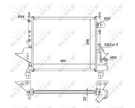 Radiator, engine cooling, Image 4