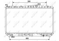 Radiator, engine cooling