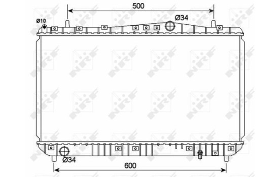Radiator, engine cooling