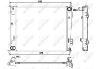 Radiator, engine cooling