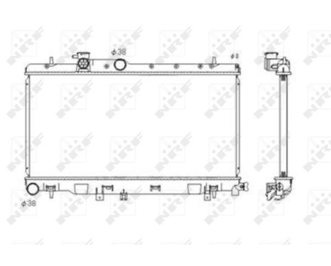 Radiator, engine cooling, Image 4