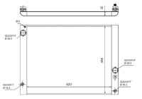 Radiator, engine cooling