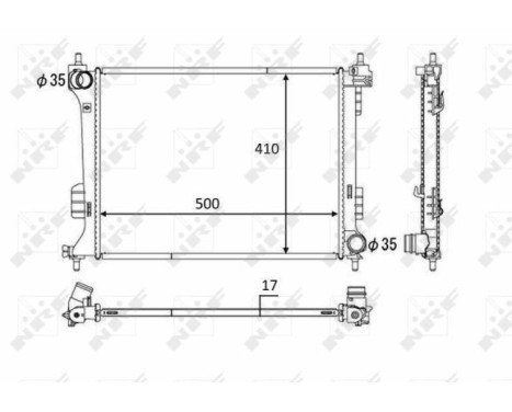 Radiator, engine cooling, Image 4