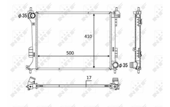 Radiator, engine cooling, Image 3
