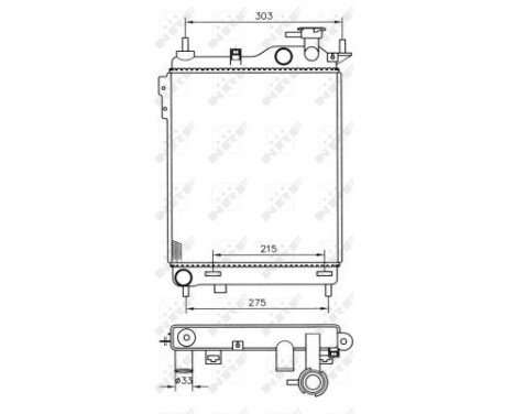 Radiator, engine cooling, Image 2