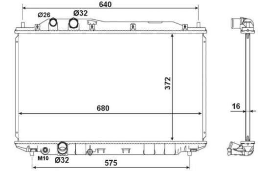 Radiator, engine cooling, Image 2