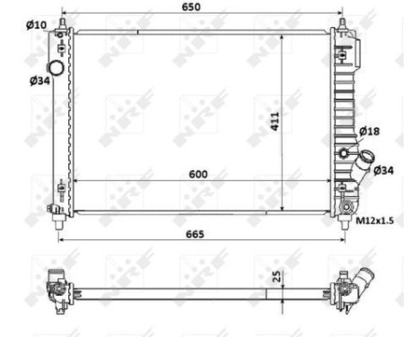 Radiator, engine cooling, Image 5