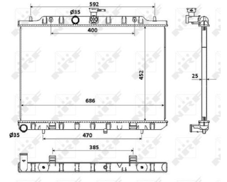 Radiator, engine cooling, Image 5