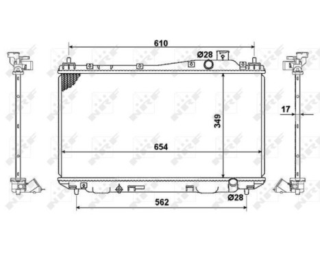 Radiator, engine cooling, Image 3