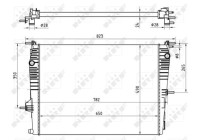 Radiator, engine cooling
