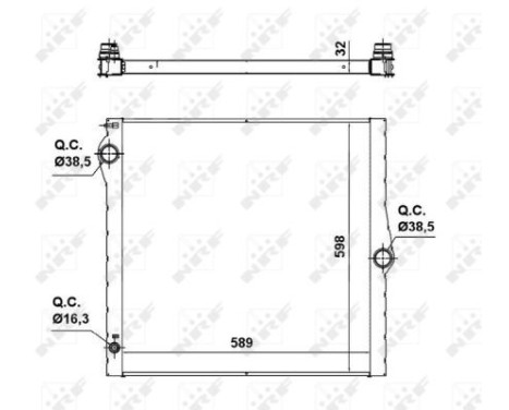 Radiator, engine cooling, Image 5
