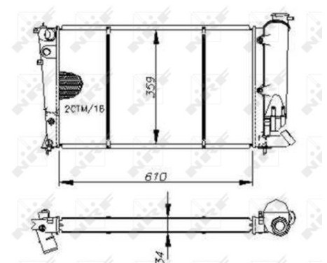 Radiator, engine cooling, Image 5