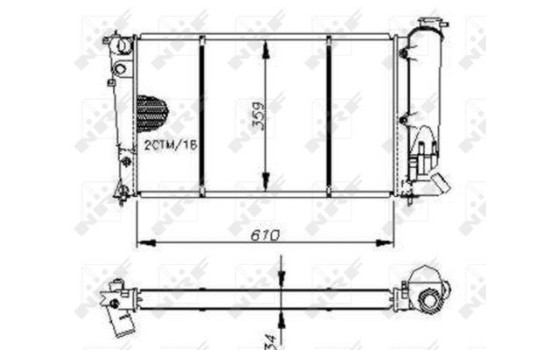 Radiator, engine cooling, Image 5