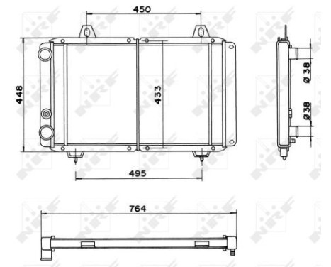 Radiator, engine cooling, Image 5