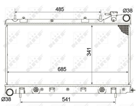 Radiator, engine cooling, Image 2