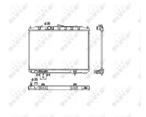 Radiator, engine cooling, Image 5