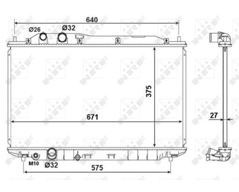 Radiator, engine cooling, Image 4