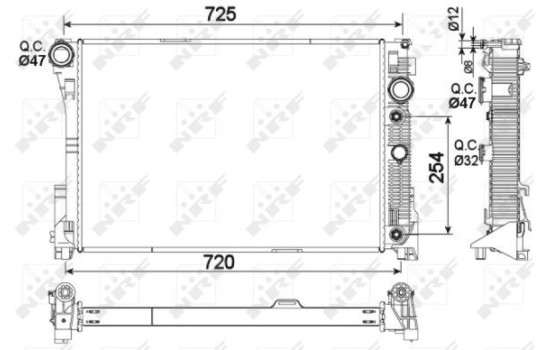 Radiator, engine cooling, Image 5