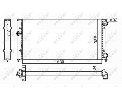 Radiator, engine cooling, Image 4