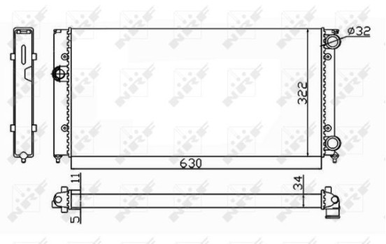 Radiator, engine cooling, Image 3