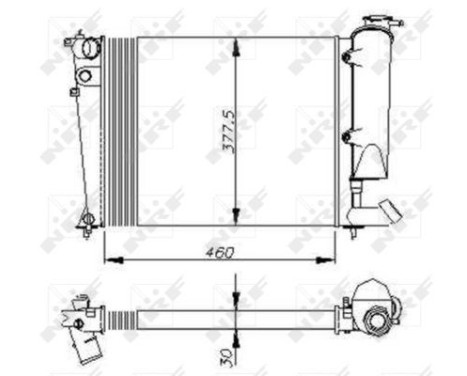 Radiator, engine cooling, Image 4