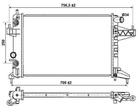 Radiator, engine cooling, Image 5