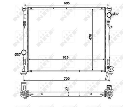 Radiator, engine cooling, Image 2