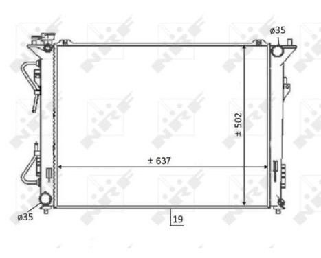 Radiator, engine cooling, Image 5