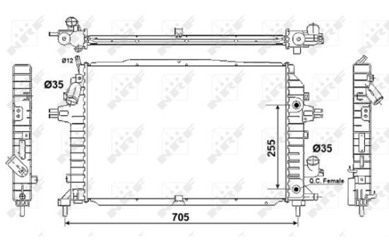 Radiator, engine cooling, Image 3