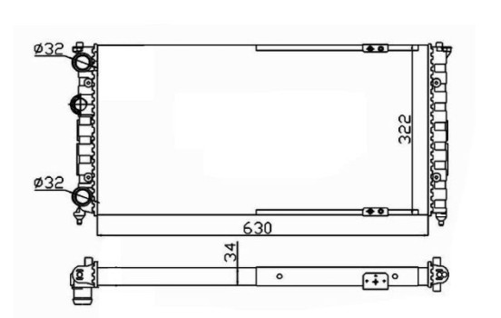 Radiator, engine cooling, Image 5