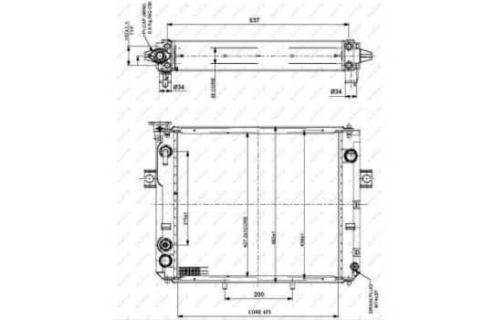 Radiator, engine cooling, Image 4