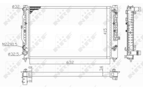 Radiator, engine cooling, Image 5