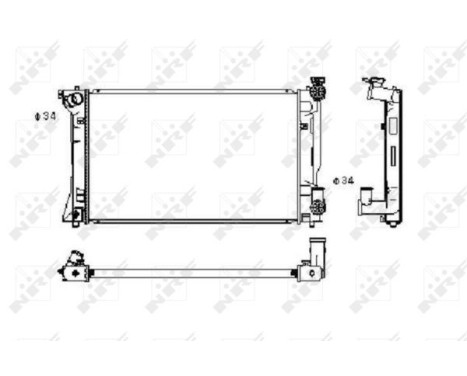 Radiator, engine cooling, Image 5