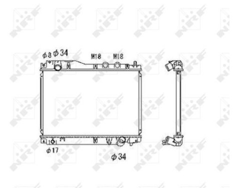 Radiator, engine cooling, Image 2