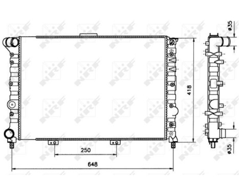 Radiator, engine cooling, Image 5