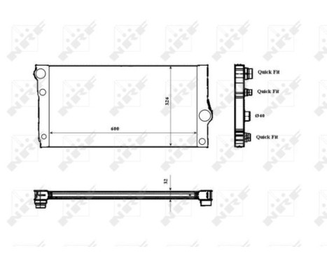 Radiator, engine cooling, Image 5