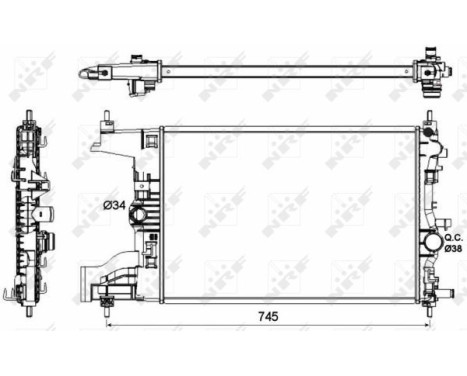 Radiator, engine cooling, Image 4