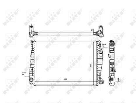 Radiator, engine cooling, Image 4