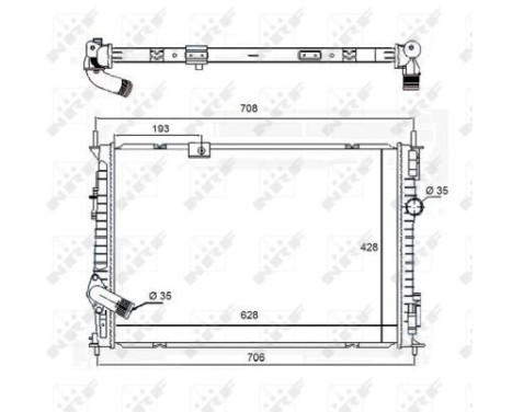 Radiator, engine cooling, Image 5