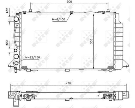 Radiator, engine cooling, Image 2