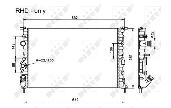 Radiator, engine cooling, Image 3