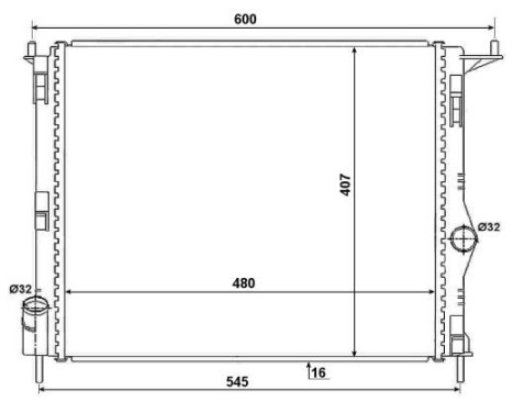Radiator, engine cooling, Image 4