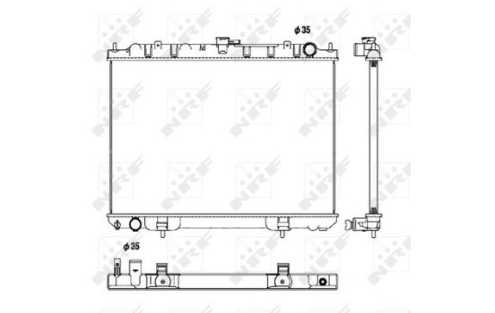 Radiator, engine cooling, Image 3