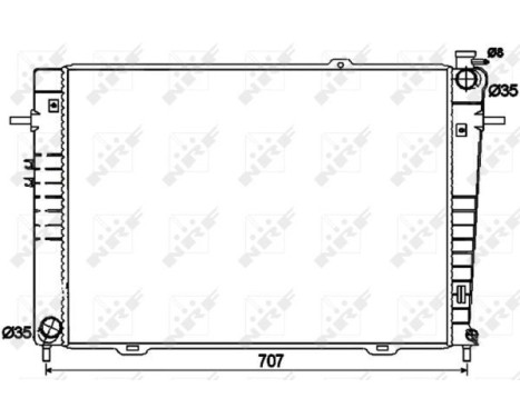 Radiator, engine cooling, Image 2
